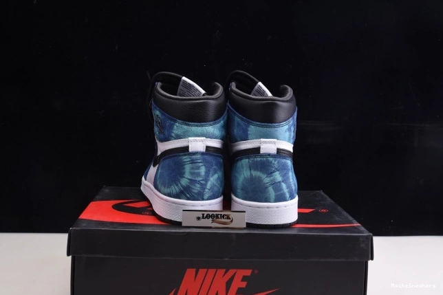MaikeSneakers Air Jordan 1 High OG Tie-Dye CD0461-100 0702